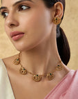 Dheeyam Temple Necklace Set