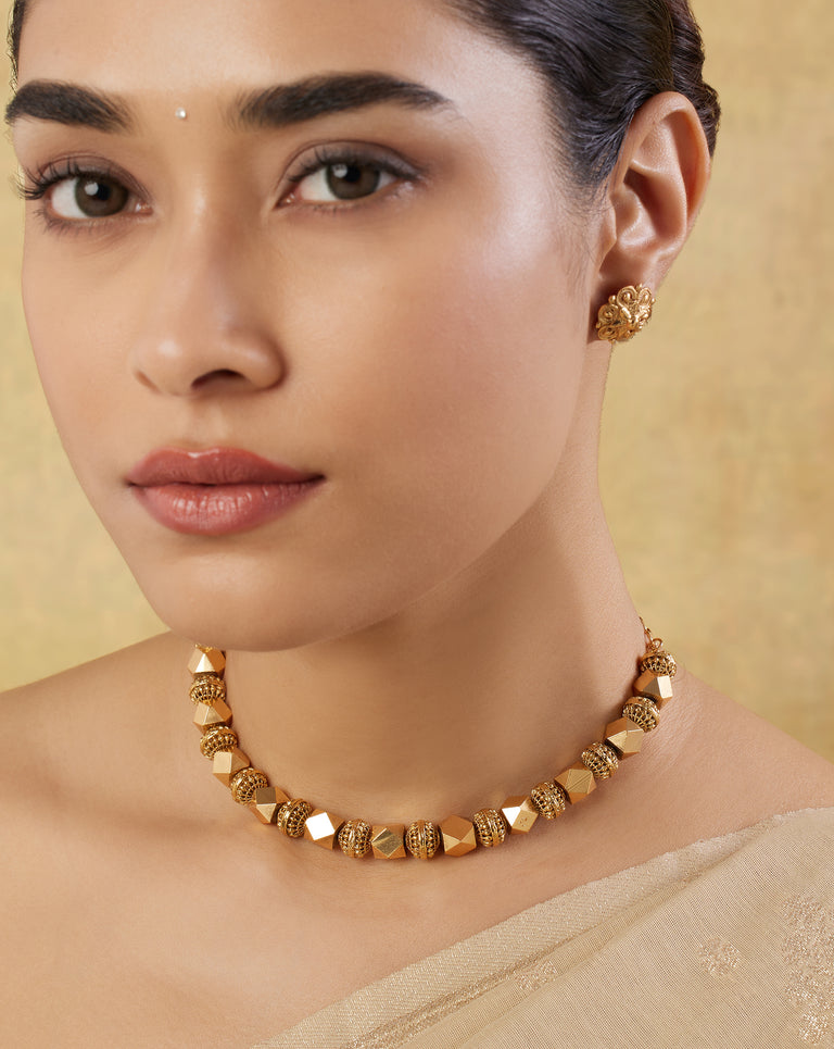 Trilli Temple Necklace Set – indinoor