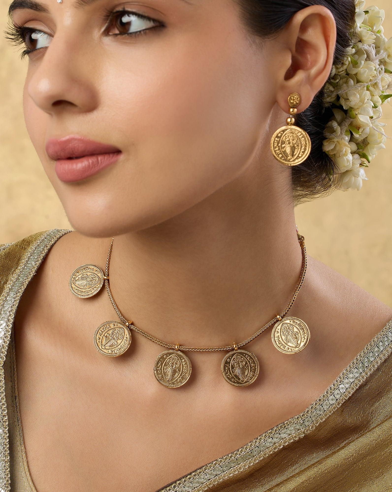 Mehuni Temple Necklace Set