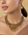 Deepi Temple Necklace Set