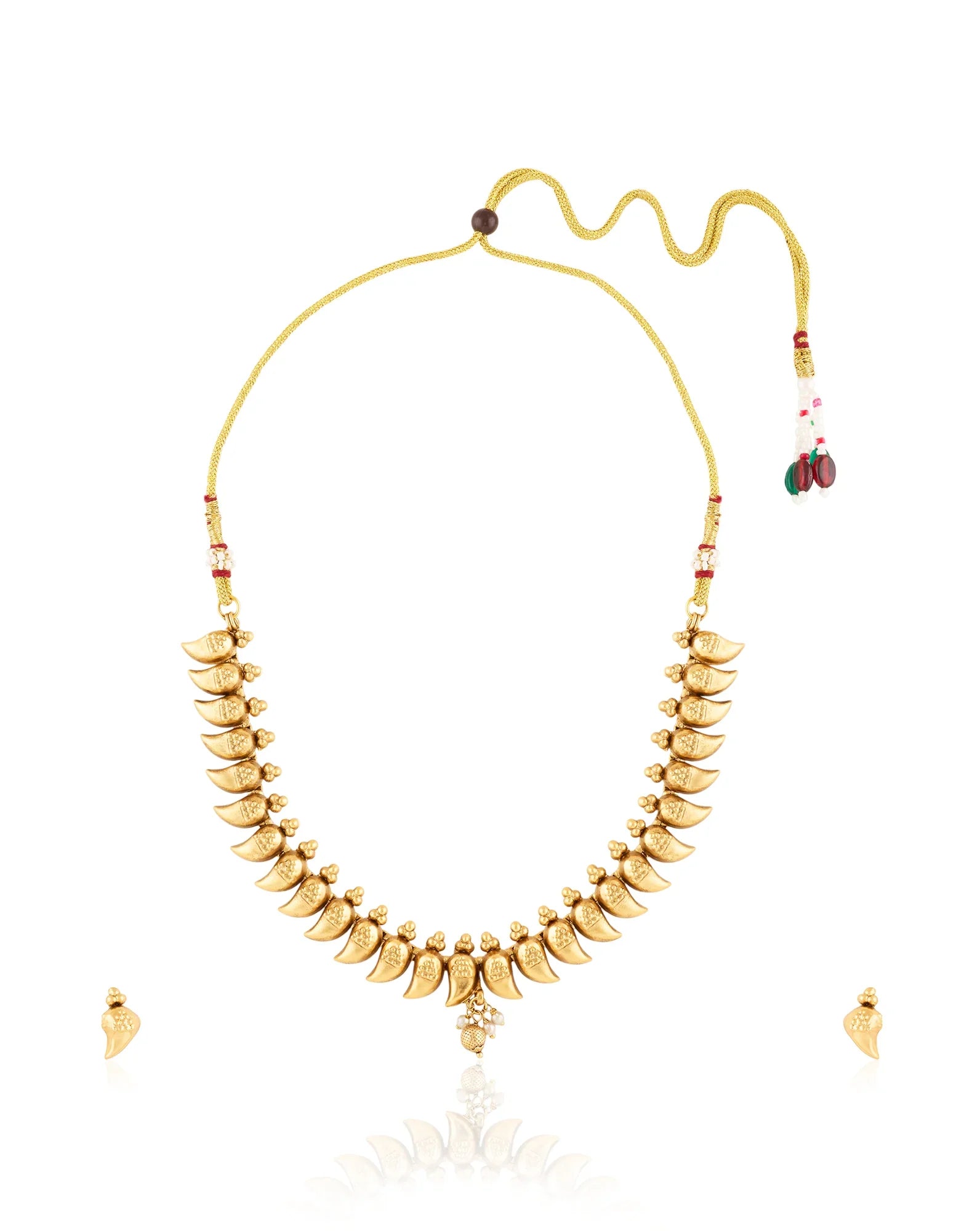 Amoham Temple Necklace Set