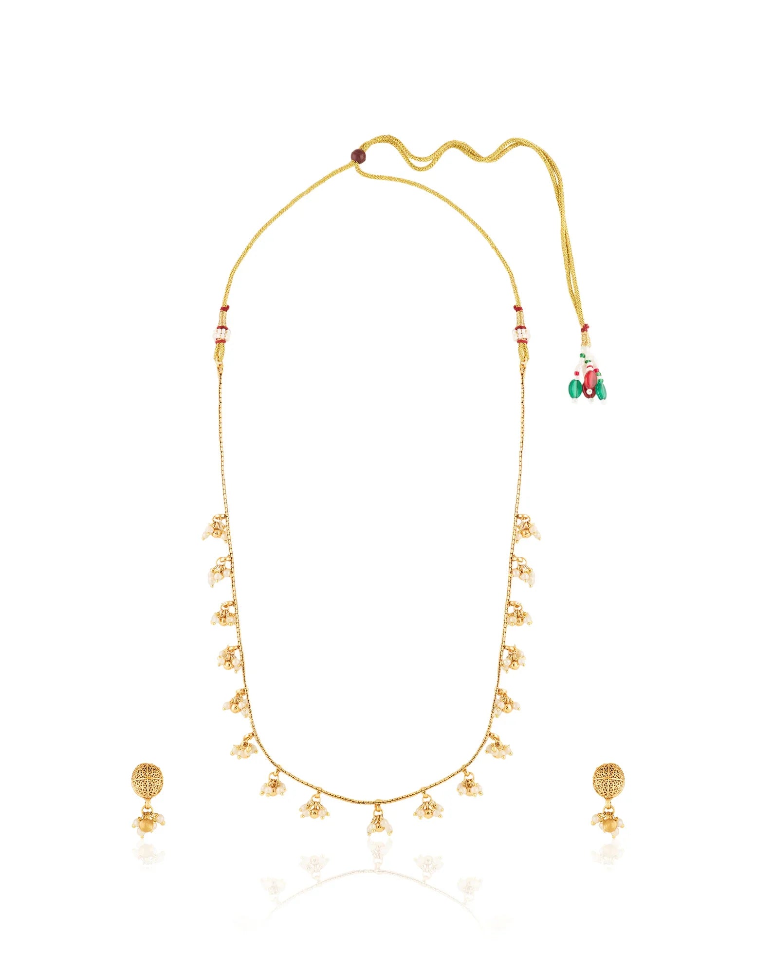 Pramyaa Temple Necklace Set