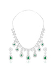 Eshal Zircon Necklace Set