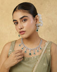 Eshal Zircon Necklace Set