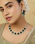 Zynah Zircon Necklace Set