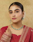 Izzah Zircon Necklace Set