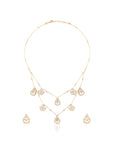 Tanika Kundan Polki Necklace Set