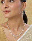Safeer Zircon Necklace Set