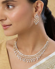 Kuhoor Zircon Necklace Set