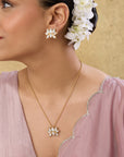 Kamal Kundan Polki Necklace Set