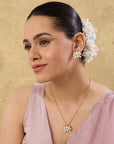 Kamal Kundan Polki Necklace Set