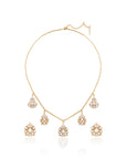 Kundan Gold Short Necklace Set
