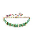 Kundan Emerald Choker Necklace Set