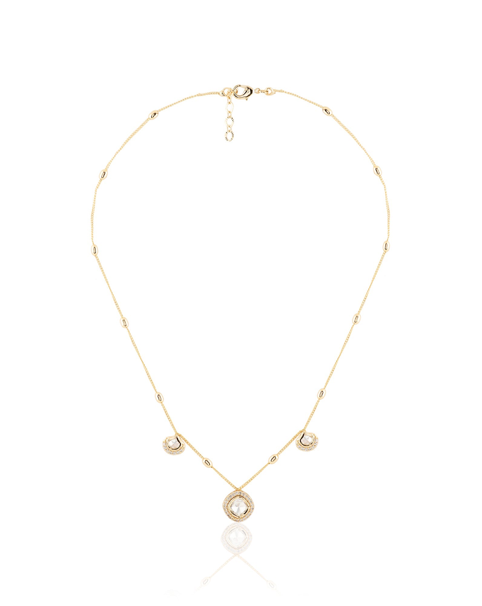 Kundan Everyday Gold Necklace Set