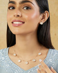 Kundan Everyday Gold Short Necklace Set