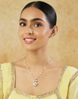 Kundan Pearl Short Necklace Set