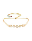 Geometric Gold Kundan Choker Set