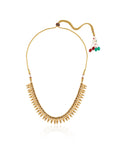 Temple Gold Statement Necklace Set