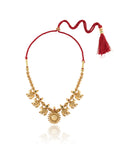 Gaya Temple Gold Necklace Set