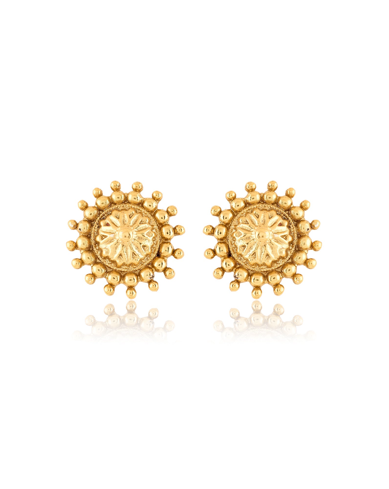 Gaya Temple Gold Necklace Set