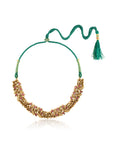 Bageecha Temple Gold Necklace Set