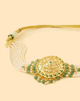 Pearl Jadau Choker Necklace Set