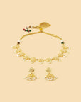 Baagh Jadau Gold Necklace Set