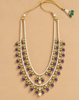 Kundan Two Layer Necklace Set