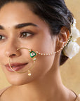 Kundan Nathni Nose Ring