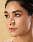 Kundan Nath Nose Ring