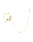 Pearl Kundan Gold Nose Ring