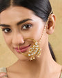 Kundan Gold Bridal Nose Ring