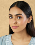 Gold Kundan Everyday Nose Ring