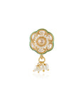 Pearl Temple Gold Nose Ring