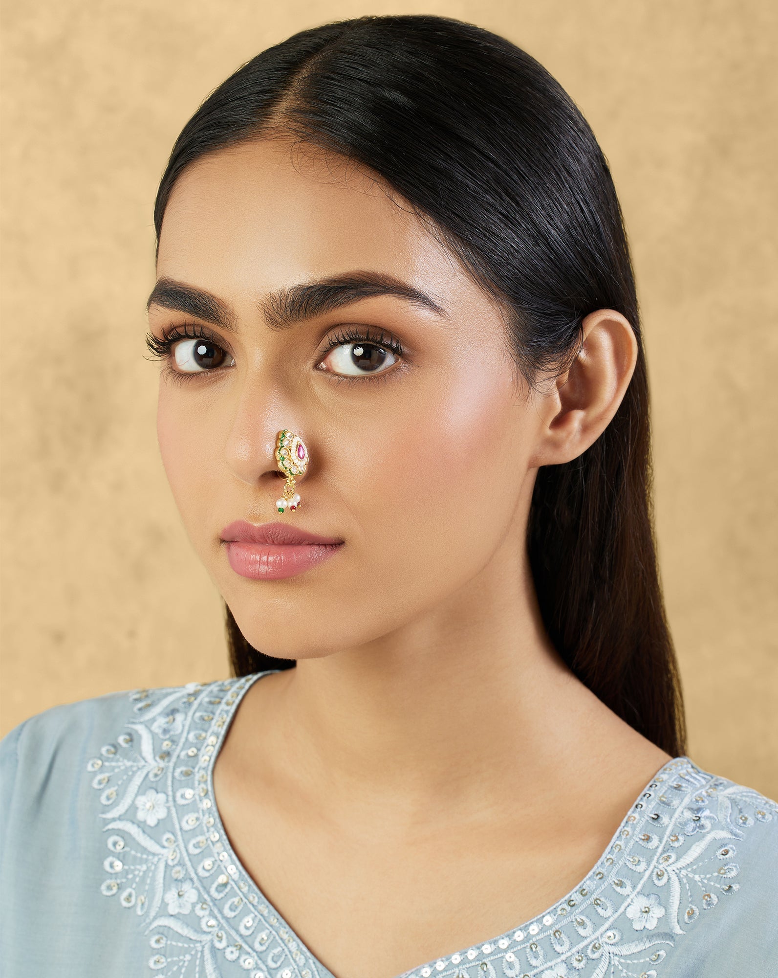 Kairi Temple Gold Nose Ring