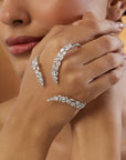 Zircon Claw Palm Cuff