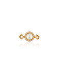 Kundan Polki Two-Finger Ring