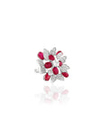 Ruby Zirconia Cocktail Ring