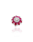 Ruby Zirconia Statement Ring