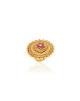 Temple Wheel Statement Ring