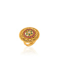 Meena Temple Statement Ring