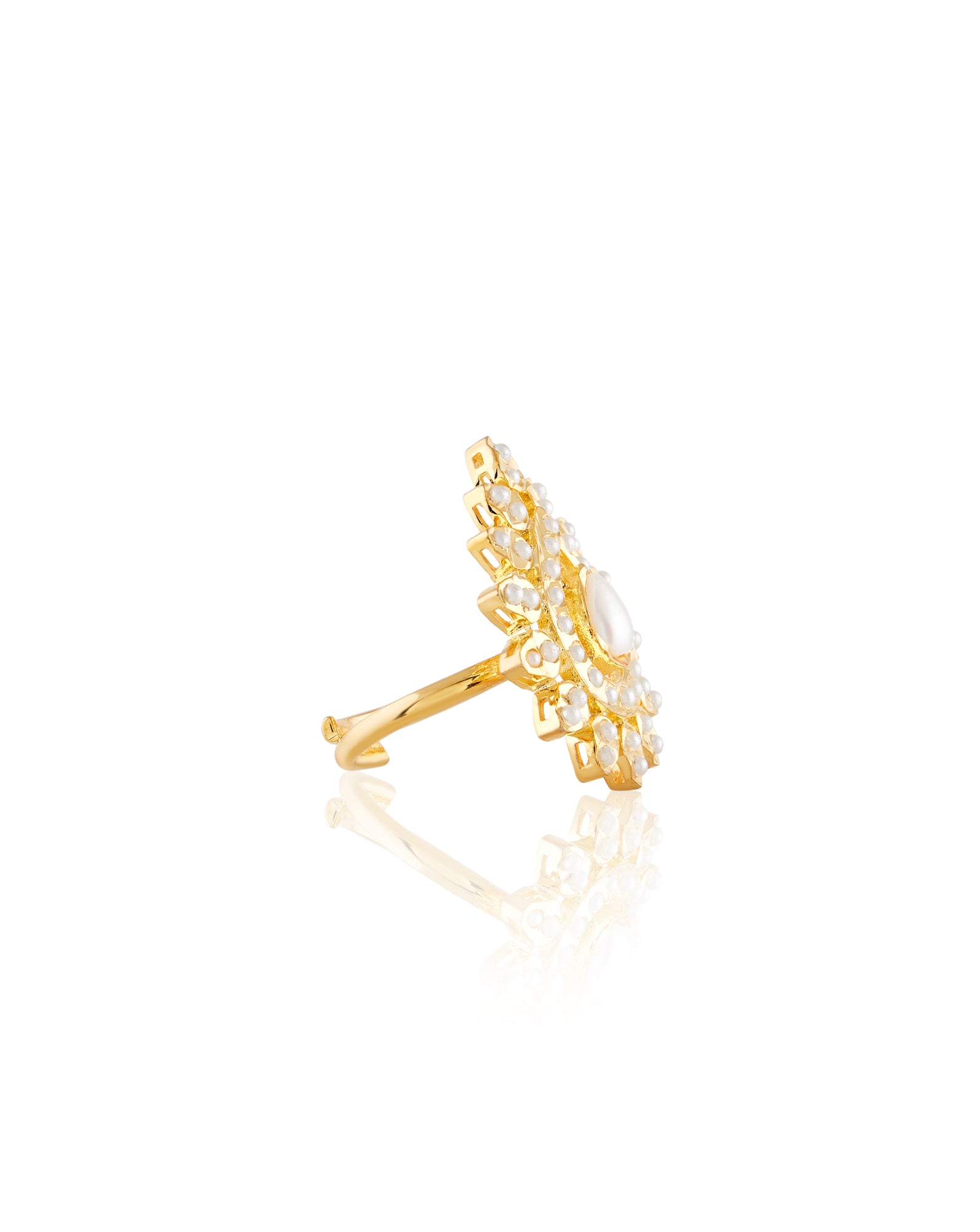 Nashi Punjabi Jadau Ring