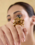 Cheetra Temple Ring