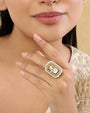 Torana Kundan Polki Ring