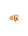 Alankara Kundan Polki Ring