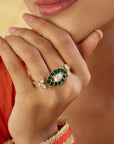 Vasantsena Kundan Ring