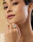Adhirae Kundan Polki Ring