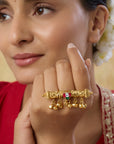 Amrika Kundan Polki Ring