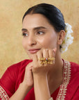 Amrika Kundan Polki Ring