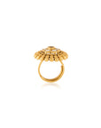Temple Gold Statement Ring